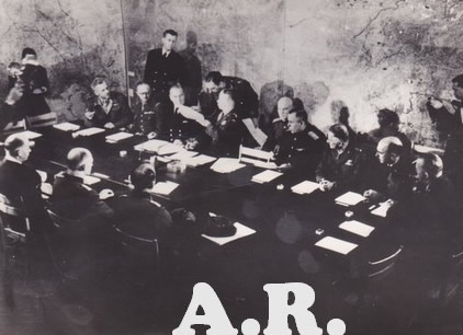 La firma de la rendicion alemana en Reims segunda guerra mundial
